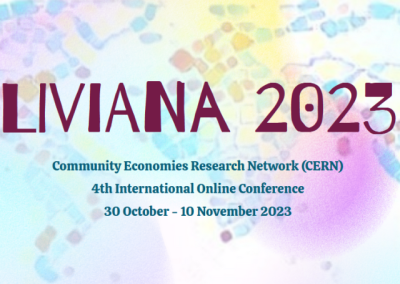 LIVIANA 2023 Community Economies Online Conference