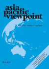 Asia Pacific Viewpoint - Wiley Online Library